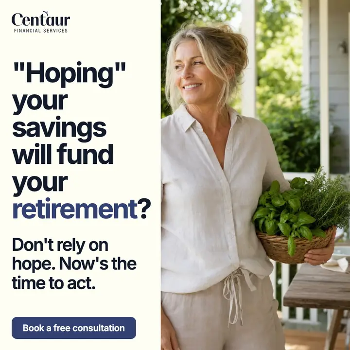 First finished Centaur Financial Services image ad